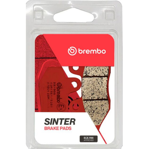 Plaquettes de frein BREMBO route métal fritté - 07SU12SP