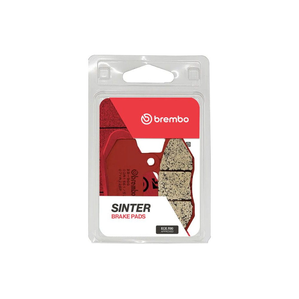Plaquettes de frein BREMBO route métal fritté - 07YA22SP
