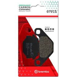 Plaquettes de frein BREMBO Scooter carbone céramique - 07015CC