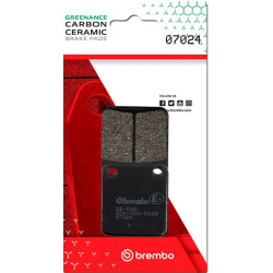 Plaquettes de frein BREMBO Scooter carbone céramique - 07024CC