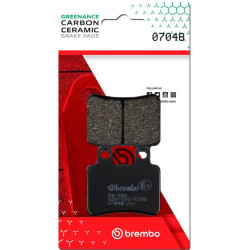 Plaquettes de frein BREMBO Scooter carbone céramique - 07048