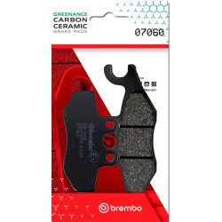 Plaquettes de frein BREMBO Scooter carbone céramique - 07060