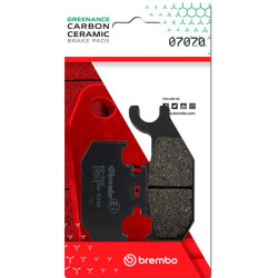 Plaquettes de frein BREMBO Scooter carbone céramique - 07070