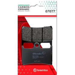 Plaquettes de frein BREMBO Scooter carbone céramique - 07077CC