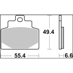 Plaquettes de frein Brembo
