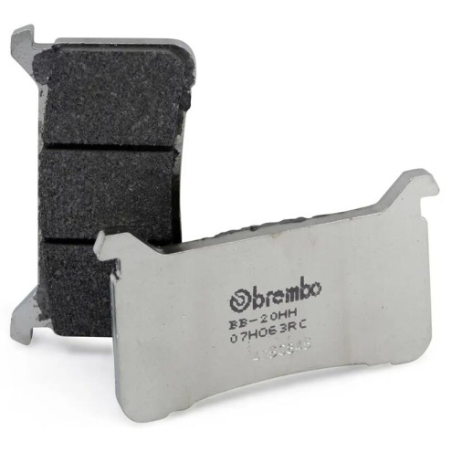 Plaquettes de frein BREMBO carbone céramique - 07HO63RC