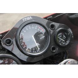 Couvre tour de compteur carbone noir, Honda MC21/MC22/NC35/NC29/SC28