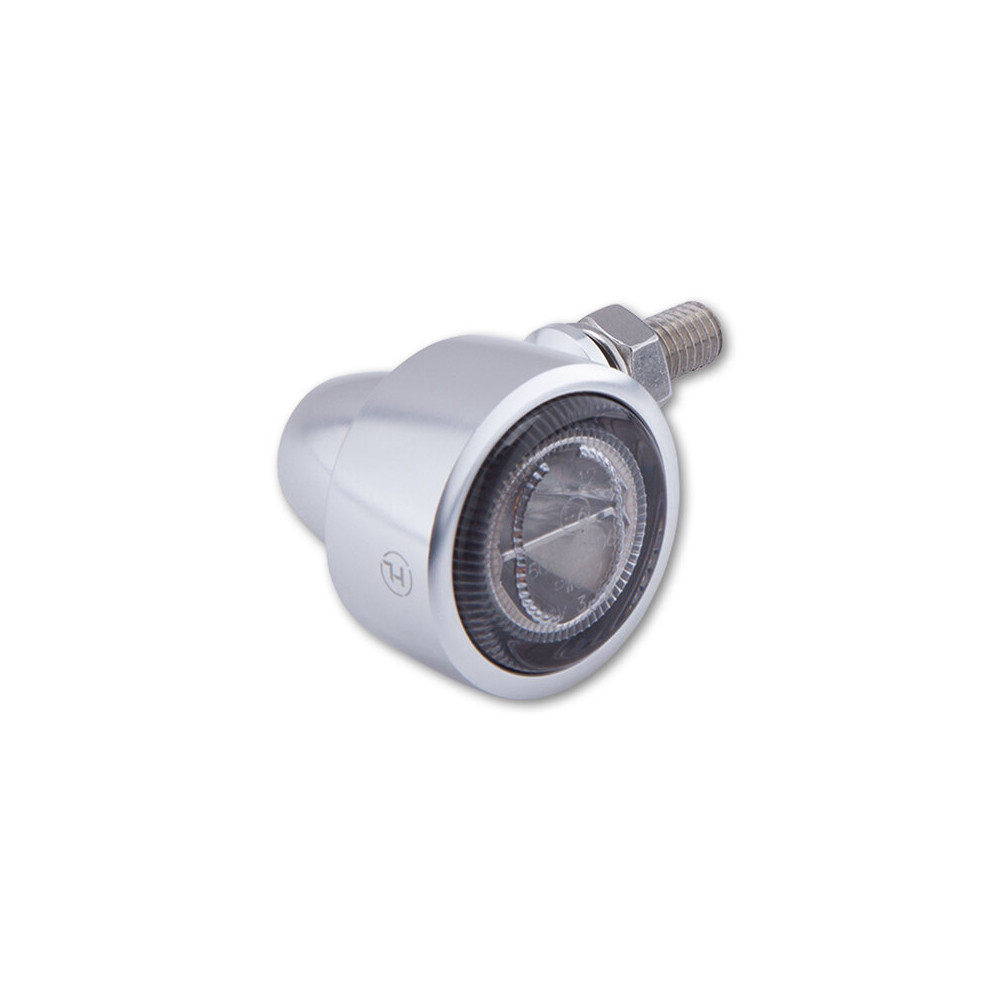 Clignotants LED HIGHSIDER pro - Classic-X1 - argent/fumé - homologué E - la paire