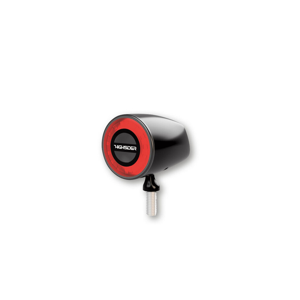 Feu arrière LED HIGHSIDER pro - Rocket Classic - noir/fumé - 1 pièce