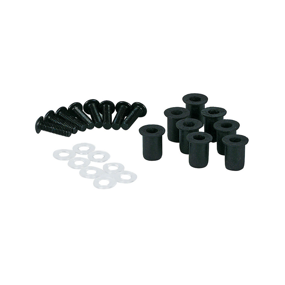 Kit vis de carénage en aluminium HIGHSIDER smart - écrous caoutchouc M5 - 8 pièces