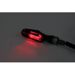 Clignotant LED HIGHSIDER smart SCURO 3in1 feu arrière/feu de stop - verres teintés