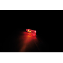 Clignotants LED HIGHSIDER smart ARROWHEAD 3in1 feu arrière/feu de stop - teinté / rouge