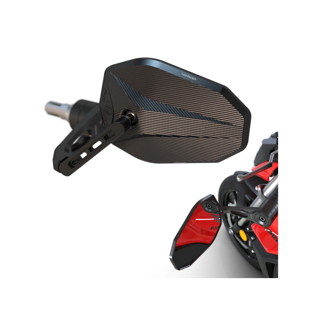 Rétroviseur de guidon HIGHSIDER pro Victory-X Force-Evo - 1 pièce