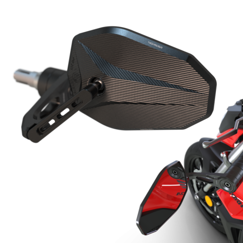 Rétroviseur de guidon HIGHSIDER pro Victory-X Force-Evo - 1 pièce
