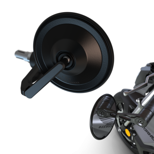 Rétroviseur de guidon HIGHSIDER Smart Circula-S Force-Evo - 1 pièce