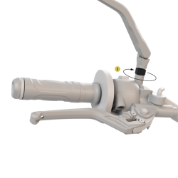 Adaptateur de rétroviseur HIGHSIDER pro M10x1,25 à M8