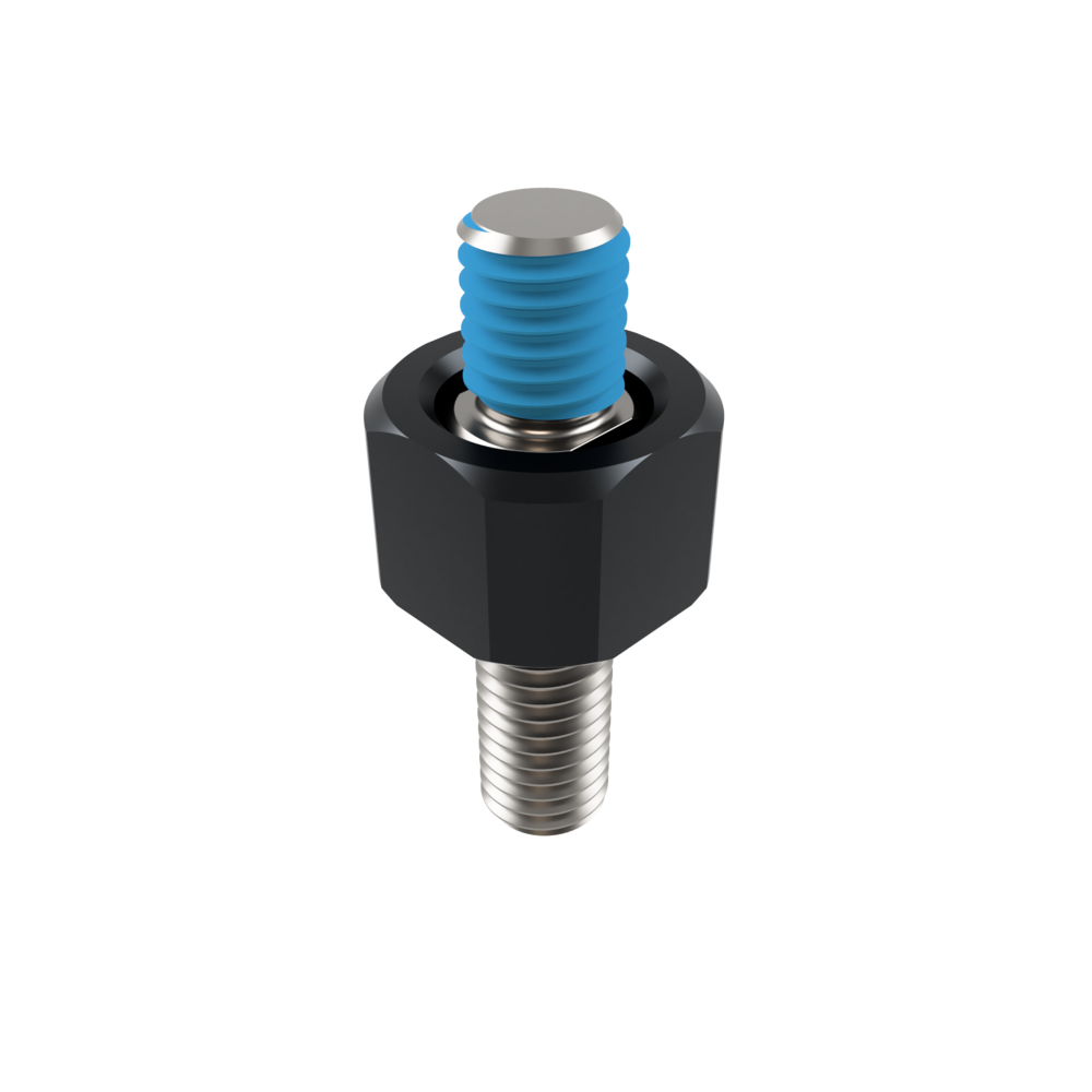 Adaptateur de rétroviseur HIGHSIDER pro M8x1,25 - filetage droit vers gauche
