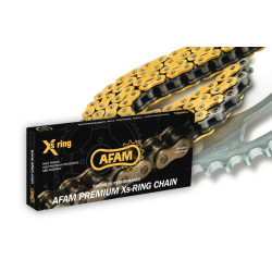 Kit chaîne AFAM 520 XSR - 17/43-110 - Couronne alu standard
