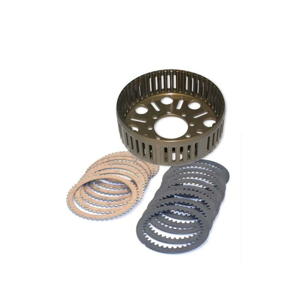 Kit disques garnis + lisses d'embrayage NEWFREN Pro Race