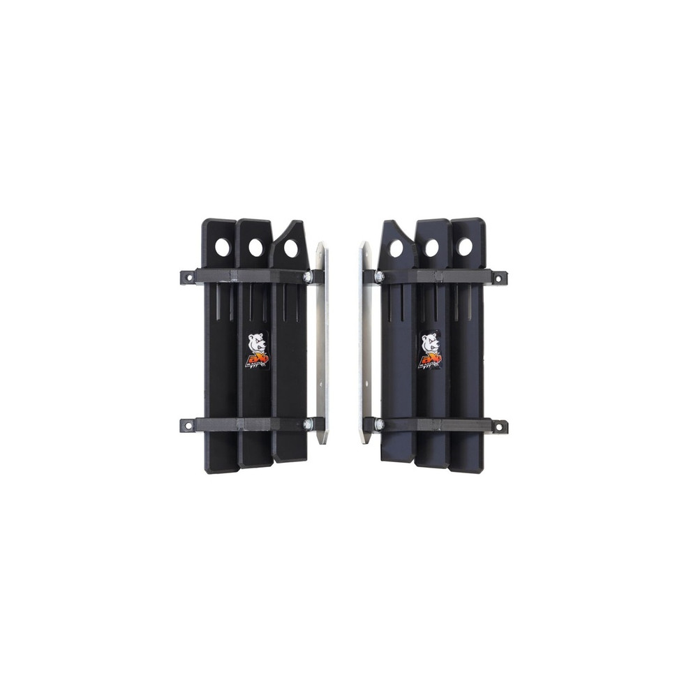 Protections de radiateur AXP Xtrem - PEHD 8 mm - noir