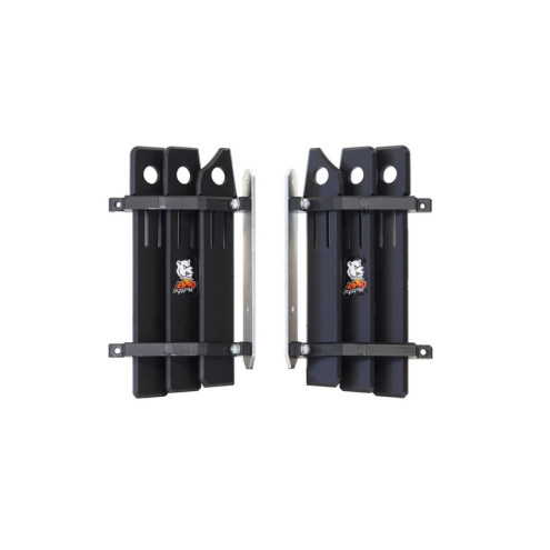 Protections de radiateur AXP Xtrem - PEHD 8 mm - noir