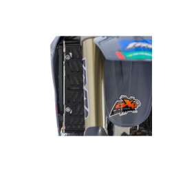 Protections de radiateur AXP Hard Enduro - PEHD 8 mm - noir