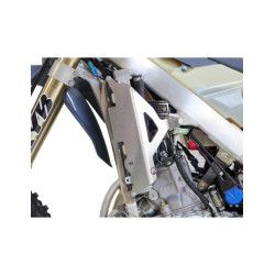 Protections de radiateur AXP Hard Enduro - PEHD 8 mm - noir