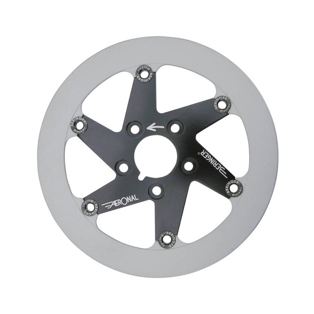 Disque de frein BERINGER Aeronal rond flottant - noir