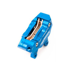 Etrier de frein axial gauche BERINGER Aerotec® MX 4 pistons bleu