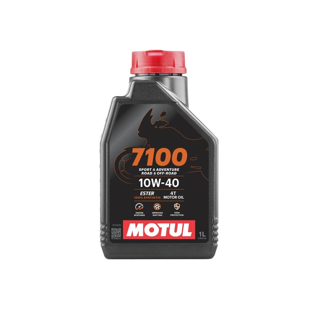 Huile Motul 7100 10W40 4 temps synthétique 1L