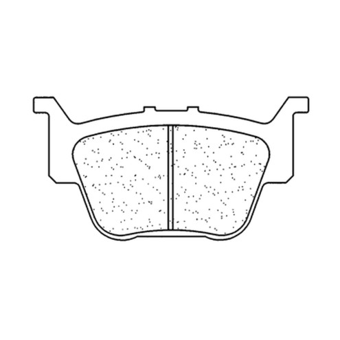 Plaquettes de frein CL BRAKES Quad métal fritté - 1140ATV1