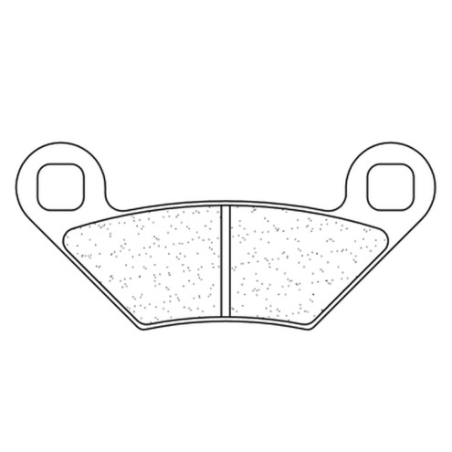 Plaquettes de frein CL BRAKES Quad métal fritté - 1222ATV1
