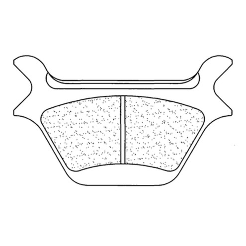 Plaquettes de frein CL BRAKES Route métal fritté - 2370RX3