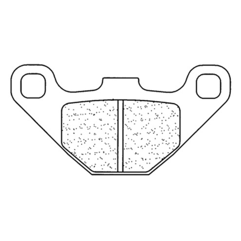 Plaquettes de frein CL BRAKES Quad métal fritté - 2466ATV1