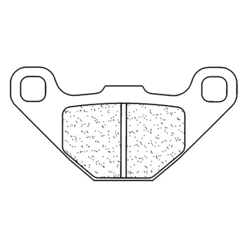 Plaquettes de frein CL BRAKES Route métal fritté - 2472RX3