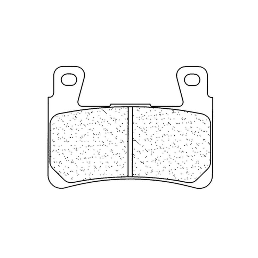 Plaquettes de frein CL BRAKES route métal fritté - 2711A3+