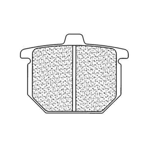 Plaquettes de frein CL BRAKES route métal fritté - 2814A3+