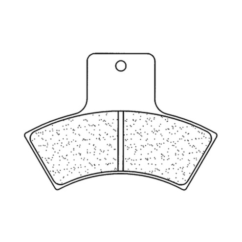 Plaquettes de frein CL BRAKES Quad métal fritté - 2925ATV1