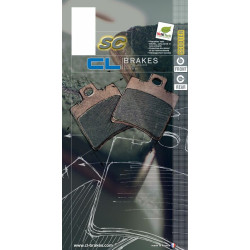 Plaquettes de frein CL BRAKES Scooter métal fritté - 3020SC