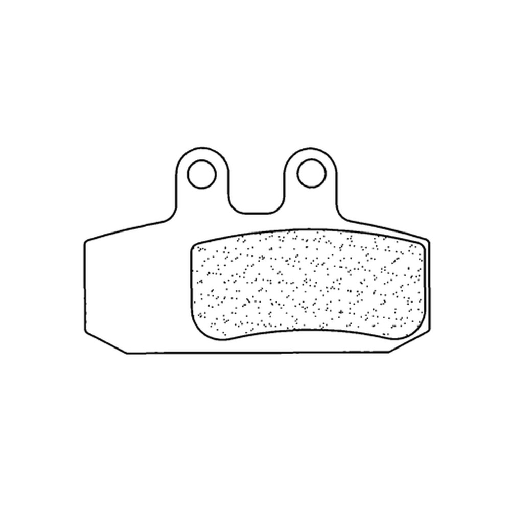 Plaquettes de frein CL BRAKES Maxi Scooter métal fritté - 3072MSC