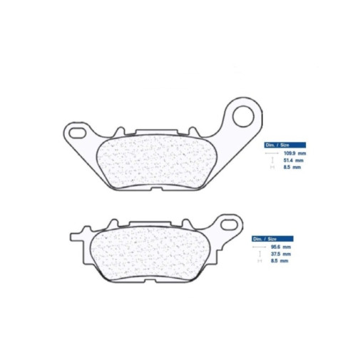 Plaquettes de frein CL BRAKES Maxi Scooter métal fritté - 3099MSC