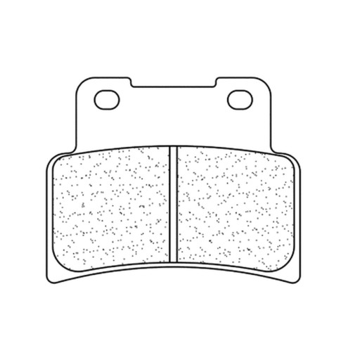 Plaquettes de frein CL BRAKES Racing métal fritté - 1187C60