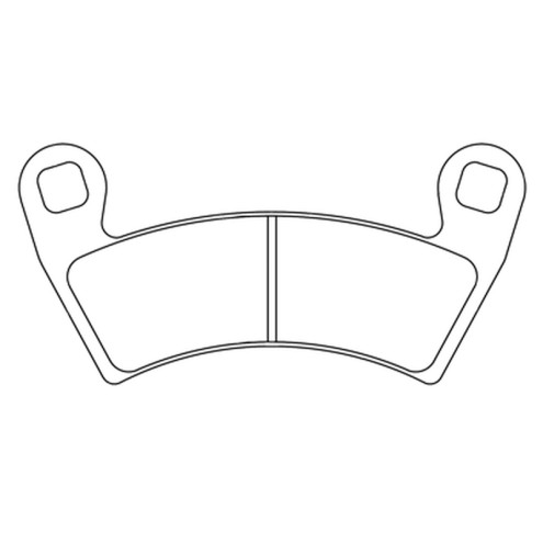 Plaquettes de frein CL BRAKES Quad métal fritté - 1229ATV1