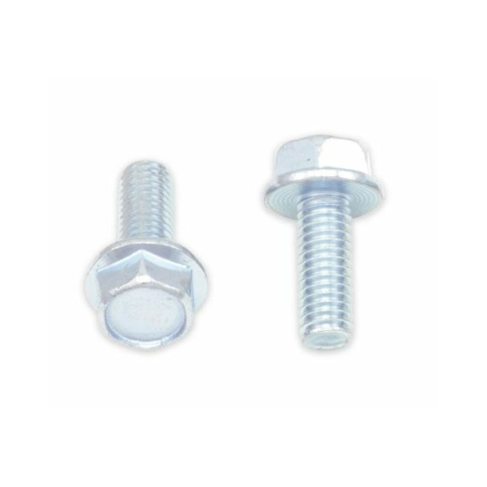 Vis à bride BOLT tête hexagonale 10mm M6x1x16mm 10 pièces