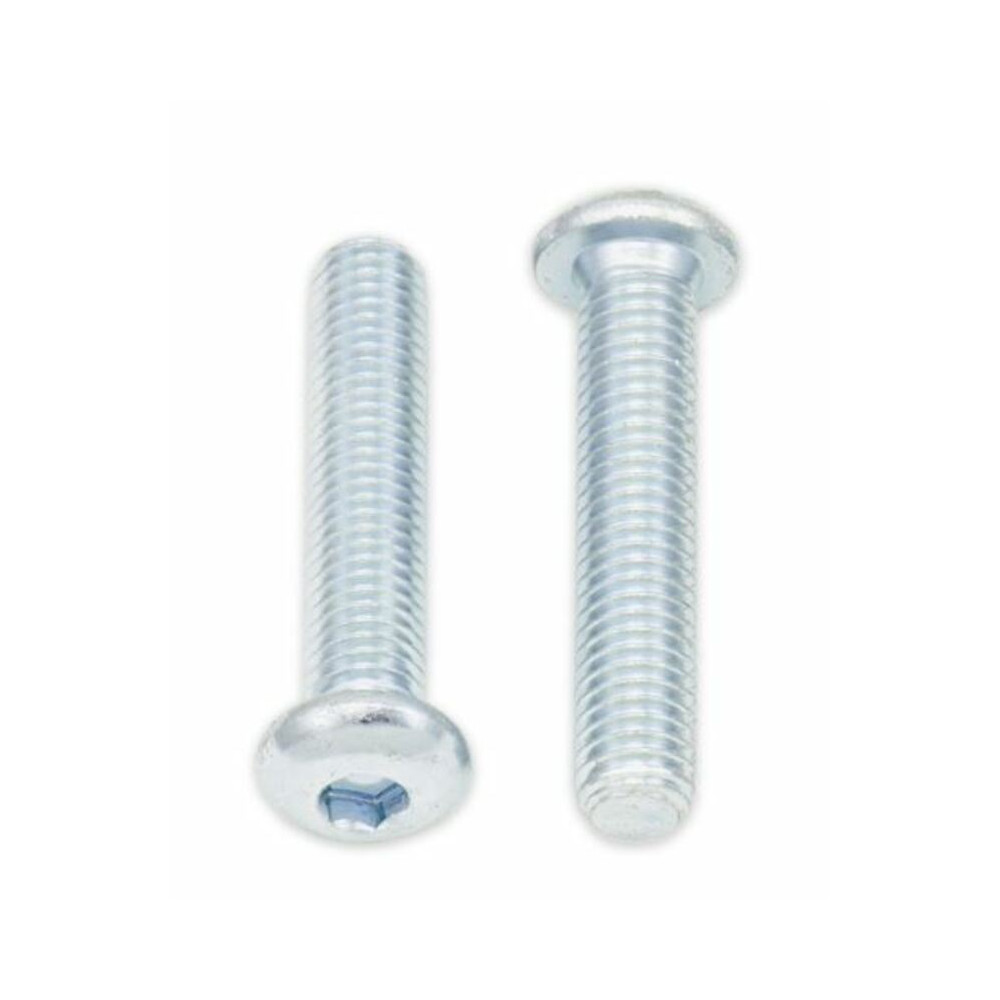 Vis tête bombée épaisse BOLT M8x1,25x40mm 10 pièces