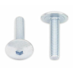 Vis tête bombée plate BOLT...
