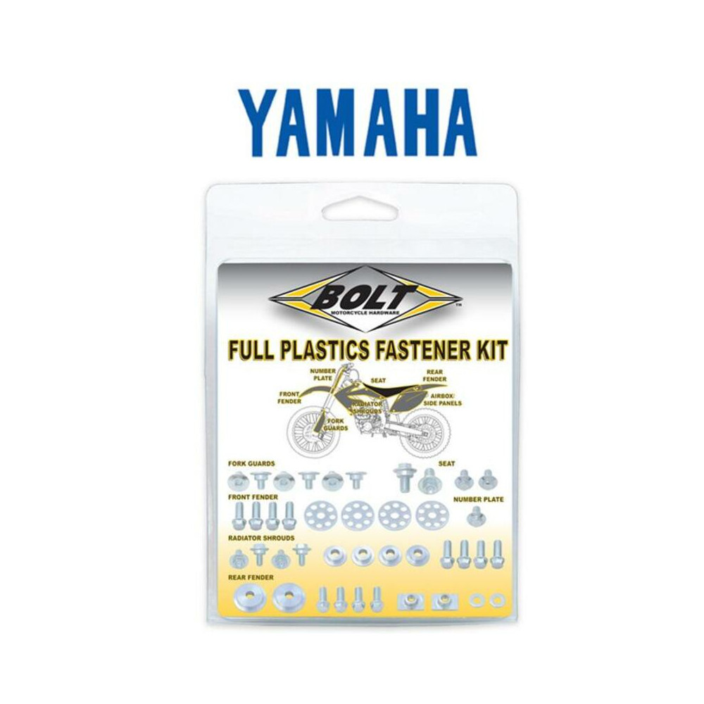Kit visserie plastiques BOLT Yamaha YZ450F