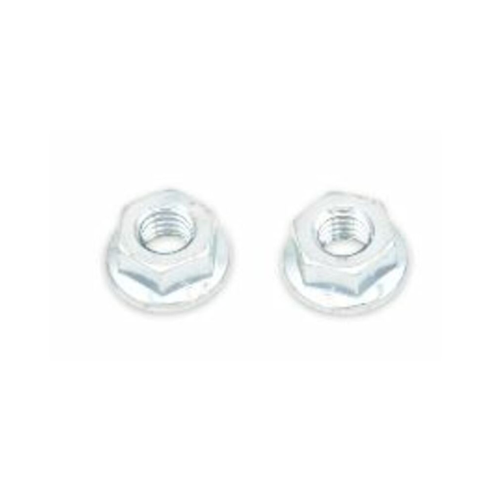 Ecrou à bride BOLT M6x1mm tête 10mm acier 10 pièces