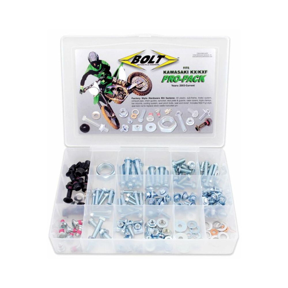 Pro Pack Bolt Kawasaki KX/KX-F 125 à 450