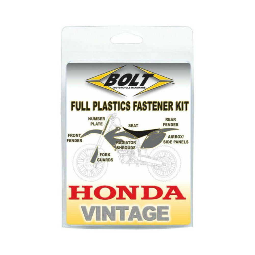 Kit vis plastiques BOLT Honda CR125R